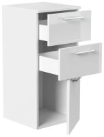 POSSEIK Bad-Hängeschrank 75 weiß glanz 36,8 x...