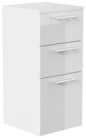 POSSEIK Bad-Hängeschrank 75 weiß glanz 36,8 x 35,2 x 75,0 cm