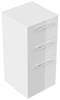 POSSEIK Bad-Hängeschrank 75 weiß glanz 36,8 x 35,2 x 75,0 cm