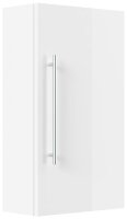 POSSEIK Bad-Hängeschrank 62 weiß glanz 35,0 x 16,6 x 62,00 cm