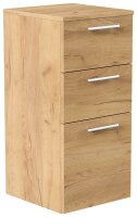 POSSEIK Bad-Hängeschrank 75 eiche gold 36,8 x 35,2 x 75,0 cm