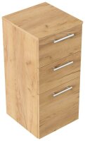POSSEIK Bad-Hängeschrank 75 eiche gold 36,8 x 35,2 x 75,0 cm