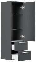 POSSEIK Bad-Hängeschrank 120 grafit 35,8 x 35,2 x...