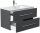 POSSEIK Waschbecken mit Unterschrank HOMELINE 90 grafit 91,0 x 46,5 x 55,8 cm