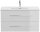 POSSEIK Waschbecken mit Unterschrank HOMELINE 100 weiß glanz 101,0 x 47,0 x 57,8 cm