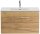 POSSEIK Waschbecken mit Unterschrank HOMELINE 90 eiche gold 91,0 x 46,5 x 55,8 cm