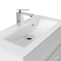 POSSEIK Waschbecken mit Unterschrank PORTUS SLIMLINE 700 weiß glanz 70,0 x 36,0 x 49,6 cm
