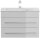POSSEIK Waschbecken mit Unterschrank PORTUS SLIMLINE 700 weiß glanz 70,0 x 36,0 x 49,6 cm