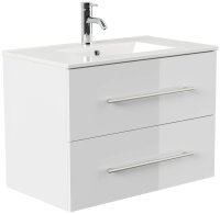 POSSEIK Waschbecken mit Unterschrank HOMELINE 80...