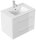 POSSEIK Waschbecken mit Unterschrank HOMELINE 70 weiß glanz 71,0 x 46,5 x 53,8 cm