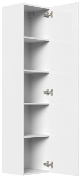 POSSEIK Bad-Hängeschrank LEVANA XXL weiß glanz 35,0 x 30,0 x 150,0 cm