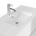 POSSEIK Waschbecken mit Unterschrank LIMES 100 weiß glanz 100,0 x 46,5 x 58,5 cm