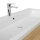 POSSEIK Waschbecken mit Unterschrank FELLINI 120 eiche gold 120,0 x 48,0 x 58,4 cm