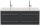 POSSEIK Waschbecken mit Unterschrank AURELION XL grafit 143,2 x 50,5 x 56,6 cm