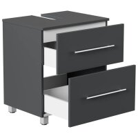 POSSEIK Waschtischunterschrank MONDIAL 55 grafit 55,0 x...