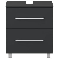 POSSEIK Waschtischunterschrank MONDIAL 55 grafit 55,0 x 41,6 x 63,0 cm