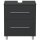 POSSEIK Waschtischunterschrank MONDIAL 55 grafit 55,0 x 41,6 x 63,0 cm