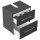 POSSEIK Waschtischunterschrank MONDIAL 55 grafit 55,0 x 41,6 x 63,0 cm