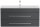 POSSEIK Waschbecken mit Unterschrank PORTUS SLIMLINE 1000 grafit 100,0 x 36,0 x 49,6 cm