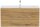 POSSEIK Waschbecken mit Unterschrank PORTUS SLIMLINE 1000 eiche gold 100,0 x 36,0 x 49,6 cm