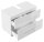 POSSEIK Waschtischunterschrank MONDIAL 85 weiß glanz 85,0 x 41,6 x 63,0 cm