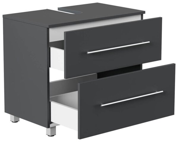POSSEIK Waschtischunterschrank MONDIAL 70 grafit 70,0 x 41,6 x 63,0 cm
