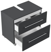 POSSEIK Waschtischunterschrank MONDIAL 70 grafit 70,0 x 41,6 x 63,0 cm