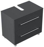 POSSEIK Waschtischunterschrank MONDIAL 70 grafit 70,0 x 41,6 x 63,0 cm