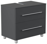 POSSEIK Waschtischunterschrank MONDIAL 70 grafit 70,0 x 41,6 x 63,0 cm