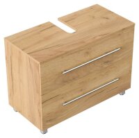 POSSEIK Waschtischunterschrank MONDIAL 85 eiche gold 85,0 x 41,6 x 63,0 cm