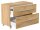 POSSEIK Waschtischunterschrank MONDIAL 85 eiche gold 85,0 x 41,6 x 63,0 cm