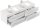 POSSEIK Waschbecken mit Unterschrank GEANT 160 weiß glanz 160,0 x 49,6 x 44,0 cm