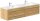 POSSEIK Waschbecken mit Unterschrank GEANT 180 eiche gold 180,0 x 49,6 x 44,0 cm