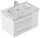 POSSEIK Waschbecken mit Unterschrank WHITE YAMO 75 weiß glanz 75,0 x 45,0 x 50,0 cm