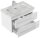 POSSEIK Waschbecken mit Unterschrank WHITE YAMO 75 weiß glanz 75,0 x 45,0 x 50,0 cm