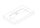 POSSEIK Waschbecken mit Unterschrank WHITE YAMO 75 eiche gold 75,0 x 45,0 x 50,0 cm