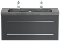 POSSEIK Waschbecken mit Unterschrank YAMO 100 grafit 100,0 x 45,0 x 50,0 cm