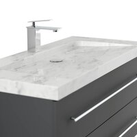 POSSEIK Waschbecken mit Unterschrank WHITE YAMO 100 grafit 100,0 x 45,0 x 50,0 cm