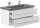POSSEIK Waschbecken mit Unterschrank YAMO 100 weiß glanz 100,0 x 45,0 x 50,0 cm