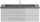 POSSEIK Waschbecken mit Unterschrank YAMO 130 weiß glanz 130,0 x 45,0 x 50,0 cm