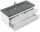 POSSEIK Waschbecken mit Unterschrank YAMO 130 weiß glanz 130,0 x 45,0 x 50,0 cm