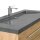 POSSEIK Waschbecken mit Unterschrank YAMO 130 eiche gold 130,0 x 45,0 x 50,0 cm