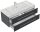 POSSEIK Waschbecken mit Unterschrank WHITE YAMO 130 grafit 130,0 x 55,0 x 50,0 cm