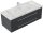 POSSEIK Waschbecken mit Unterschrank WHITE YAMO 130 grafit 130,0 x 55,0 x 50,0 cm