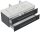 POSSEIK Waschbecken mit Unterschrank WHITE YAMO 130 grafit 130,0 x 55,0 x 50,0 cm