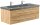 POSSEIK Waschbecken mit Unterschrank YAMO 130 eiche gold 130,0 x 45,0 x 50,0 cm