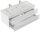POSSEIK Waschbecken mit Unterschrank WHITE YAMO 130 weiß glanz 130,0 x 55,0 x 50,0 cm