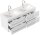 POSSEIK Waschbecken mit Unterschrank AURELION XL weiß glanz 143,2 x 50,5 x 56,6 cm