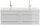 POSSEIK Waschbecken mit Unterschrank AURELION XL weiß glanz 143,2 x 50,5 x 56,6 cm