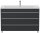 POSSEIK Waschbecken mit Unterschrank FELLINI 120 grafit 120,0 x 46,0 x 83,5 cm